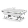 Rectangular chafing dish Parmigiano 36.7x22.8x6.3 cm / 2.3L (porcelain)