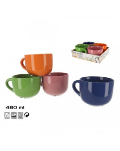 Krūze buljona 450ml COLOR