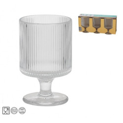 glāze 250ml 3vnt uz kājas