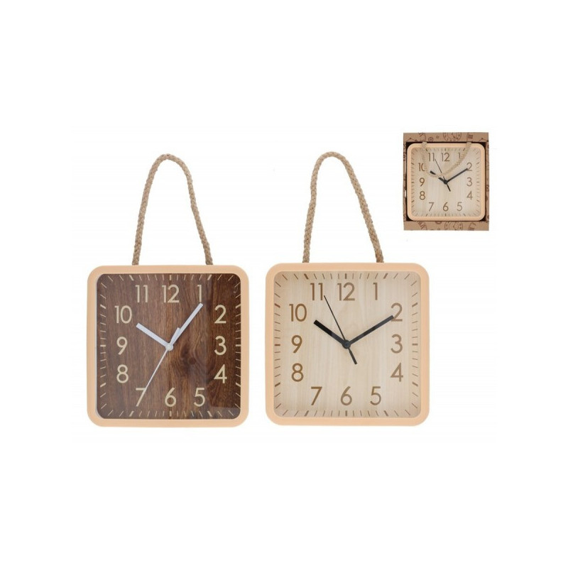 Laikrodis ptmasasmasas. настенные 18*18cm WOOD