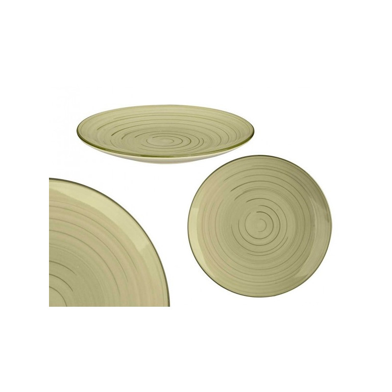 Šķīvis 26cm OLIVE SPIRAL