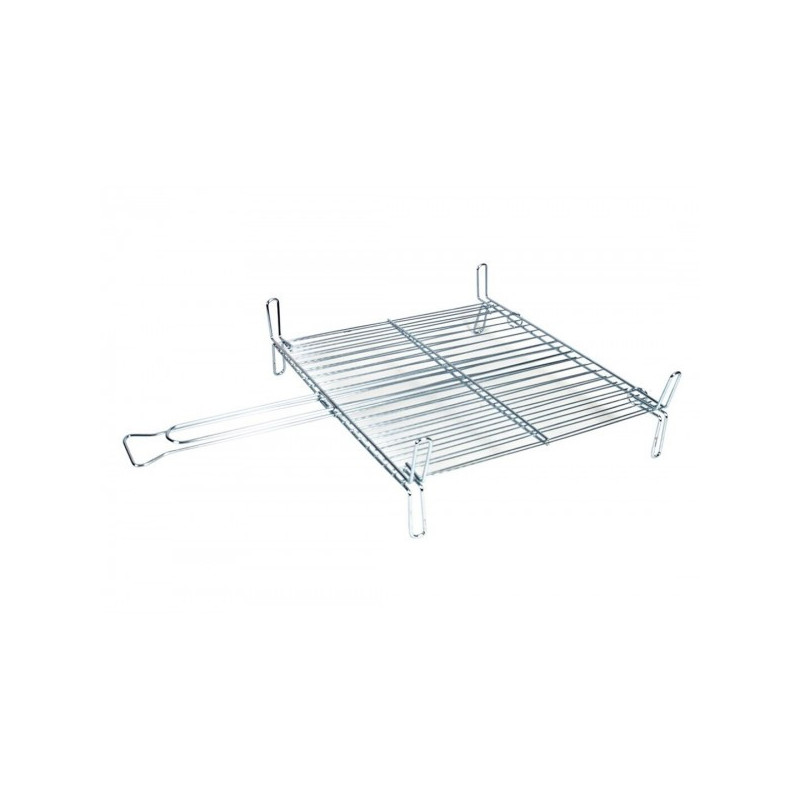 Kepimo grotelės 41*37cm su kojel. BBQ