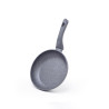 Frying pan ROCK STONE 20x4.5 cm with induction bottom (aluminium with non-stick coating)