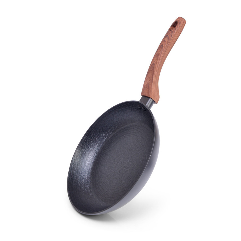 Frying pan SAKURA 24x4.5 cm with induction bottom (aluminium with non-stick coating)