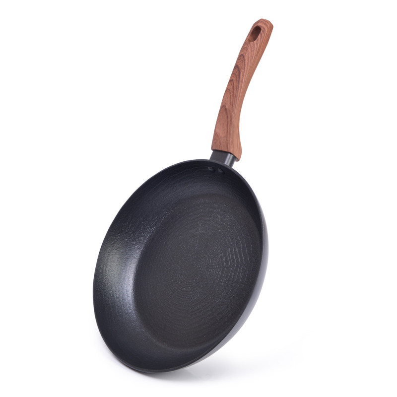 Frying pan SAKURA 28x5.3 cm with induction bottom (aluminium with non-stick coating)