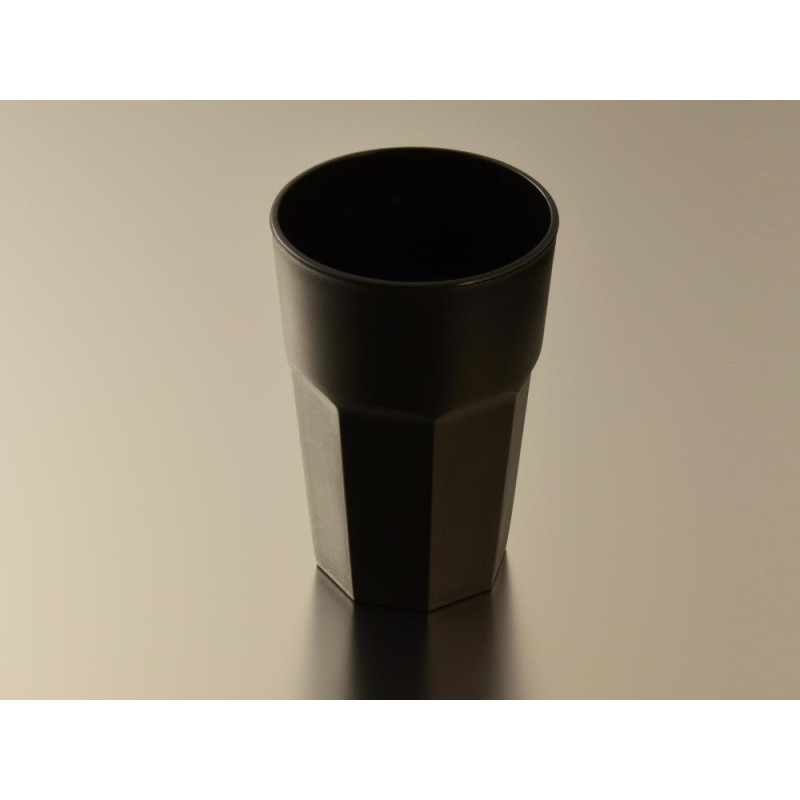 GRANITY СТАКАН  450ML, черное , PP, MORI 2A