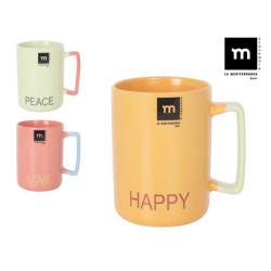 Puodukas 380ml HAPPY 21014