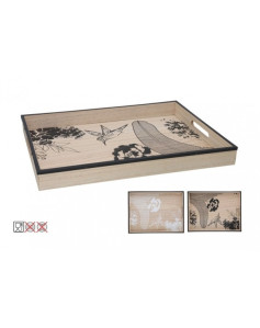 Padėklas med. 40*30*4cm KAORI