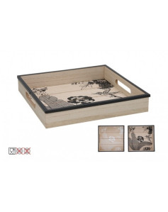 Padėklas med. 24*24*4cm KAORI