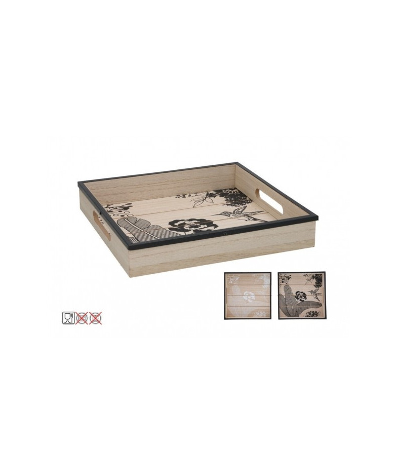 Padėklas med. 24*24*4cm KAORI