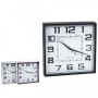 Pulkstenis plast. sieninis 28*28cm STYLUS
