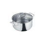 B.BRILLIANT POT D20CM, WITH LID, STAINLESS STEEL, INDUCTION COMPATIBLE, Berndes