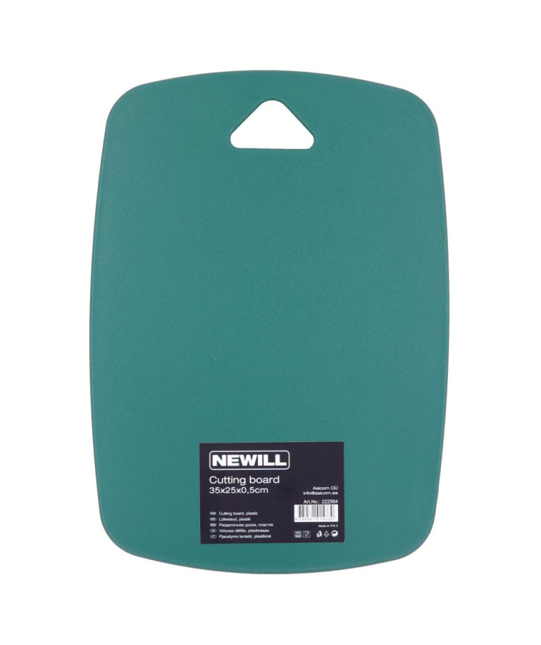 DĒLĪTIS 35x2x0.5CM, ZAĻŠ, PLASTMASA, NEWILL