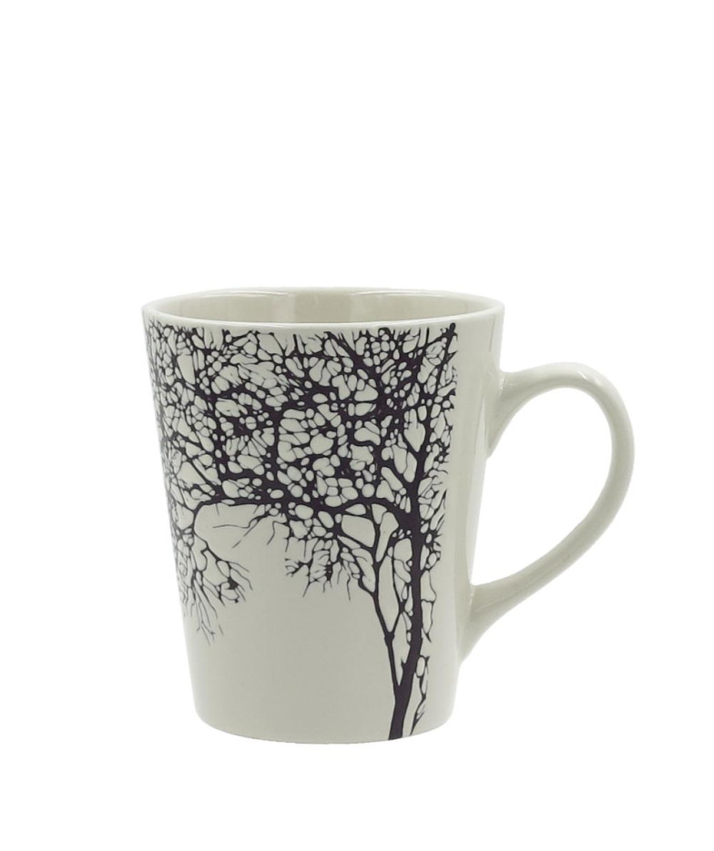 TREE КРУЖКА 350ML, KREMKRĀSAS, KERAMIKA, NEWILL