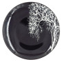 TREE PLATE  20.5CM, MELNS, KERAMIKA, NEWILL
