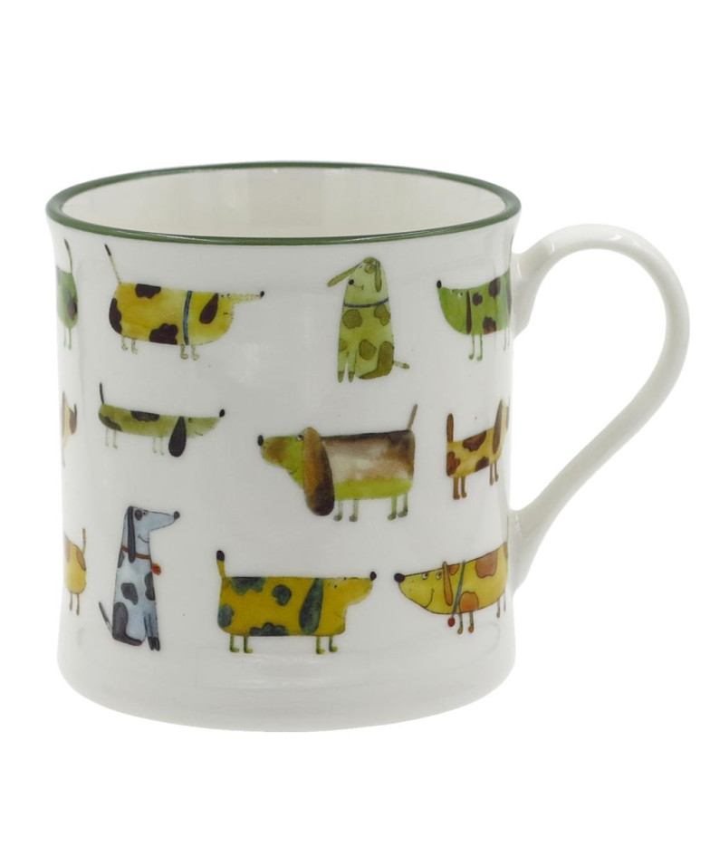 FRIENDLY DOGS MUG 360ML, KERAMIKA, NEWILL