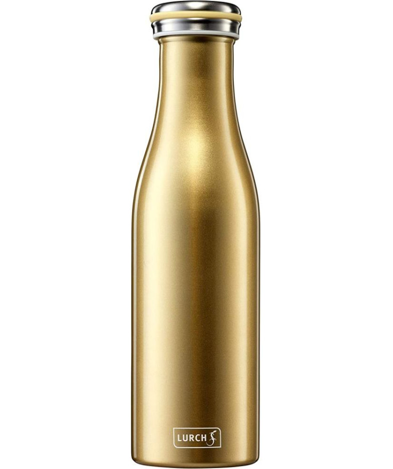 TERMOPUDELE 500ML, ZELTA, AR METĀLISKU SPĪDUMU, N/T, Lurch