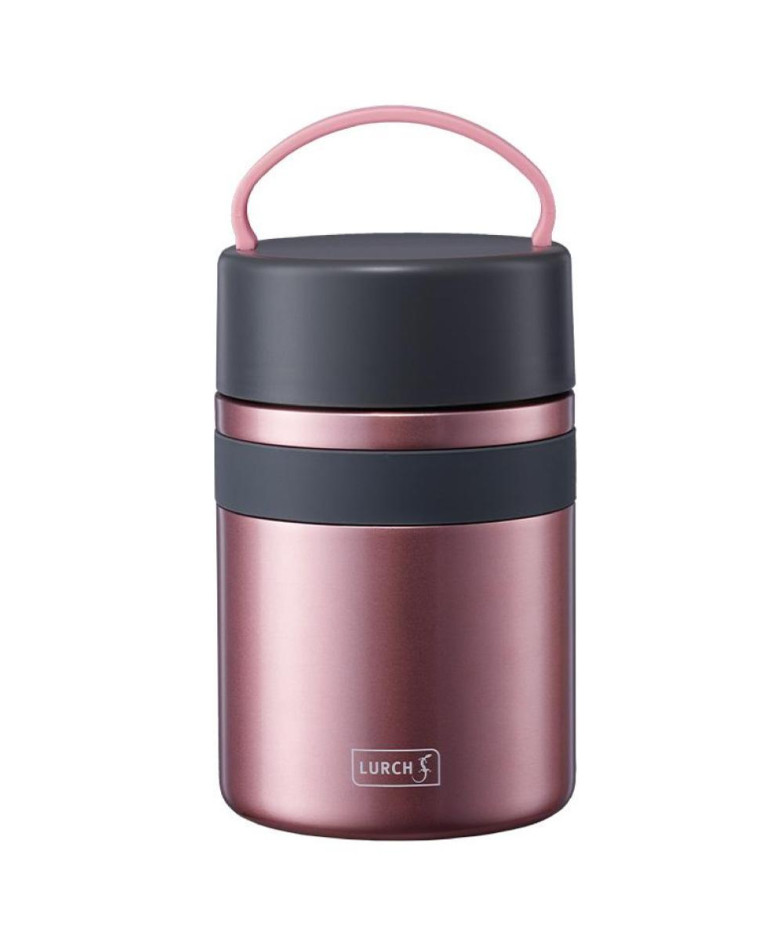 ISO-POT ĒDIENU THERMOS  800ML, ROZĀ, NER.TĒR., Lurch