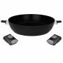 SPACE SAVING SAUTĒŠANAS PANNA 28CM AR NOŅEMAMIEM ROKTURIEM, ALUMĪNIJS/BAKELĪTS, INDUKCIJA, Tognana