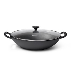 Wok 36 x 9 cm / 5 LTR with...