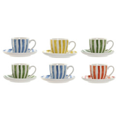 Set of 6 Cups with Plate...