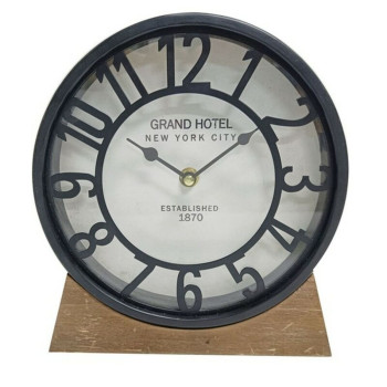 Table clock Versa Black,,,