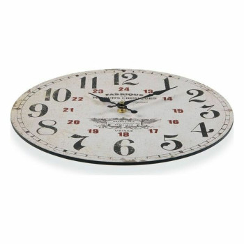 Wall Clock Versa Pharmautique Wood (4 x 30 x 30 cm),,,