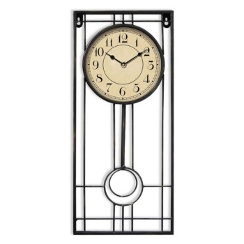 Wall Clock Versa Metal (4,5 x 45 x 20 cm),,,