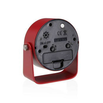 Table clock Versa Alura Red,,,