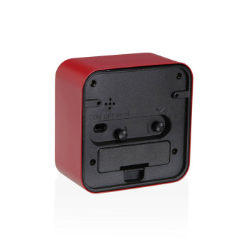 Table clock Versa Alvo Red,,,