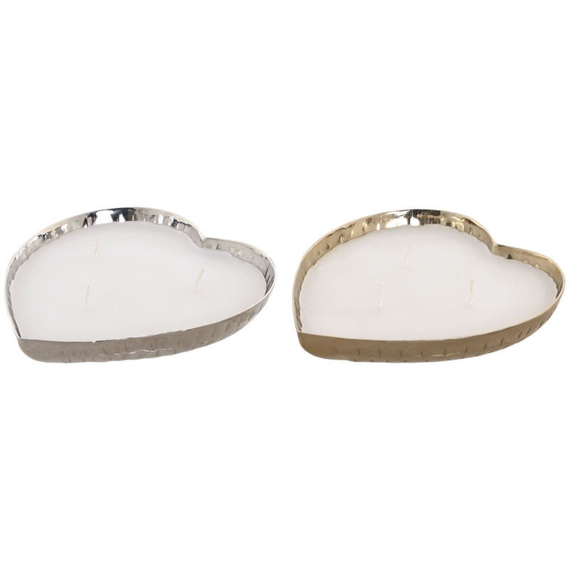 Aromātiska svece Home ESPRIT Moderns Sirds 320 g (2 gb.),,,