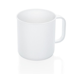КРУЖКА 300ML, БЕЛАЯ , PP, WAS