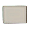SMILLA SAND SERVĒŠANAS PLATE  27x20CM, STRAIGHT ŪRA, BĒŠS, PORCELĀNS, WAS