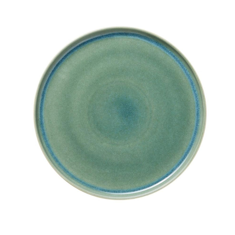 ROCKZZERO PLATE  D33CM, GREEN , KERAMIKA, WAS