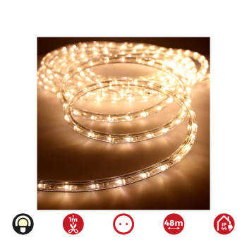 LED-tuub EDM 72714 flexiLED 1,4 W x 1 m 48 m Soe Valge 2-suunaline,,,