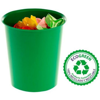 Rubbish bin Archivo 2000 Green polystyrene 16 L,,,