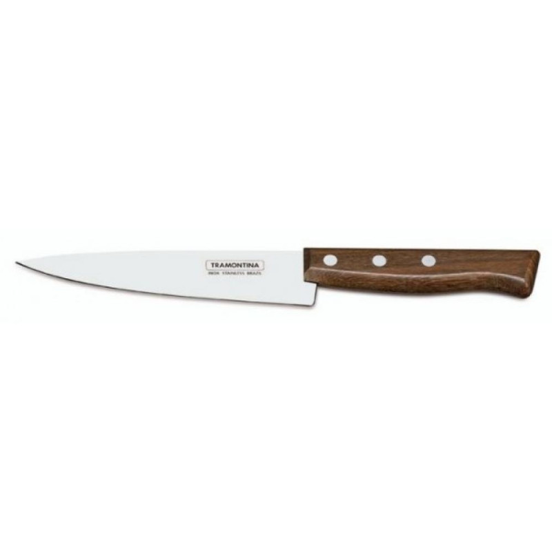 TRADICIONAL VIRTUVES KNIFE  15CM, AR PLATU ASMENI, Tramontina