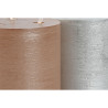 Svece LED DKD Home Decor Bronza Sudrabains 15 x 15 x 15 cm (AA) (2 gb.),,,