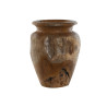 Vase Home ESPRIT Natural Dark brown Teak 34 x 34 x 40 cm,,,