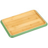 TRAY  SERVĒŠANAI-BOARD  32x20x2CM, AR GREEN  MOTĪVU, BAMBUSS, FSC, Kesper