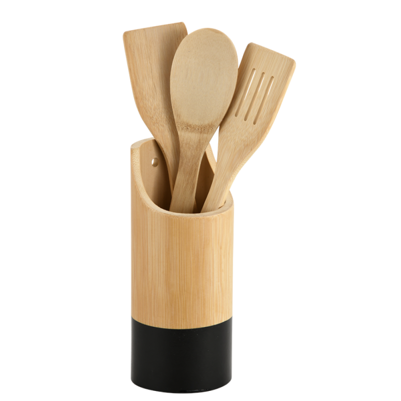 VIRTUVES PIEDERUMU KOMPL.3PR, AR STATĪVU, H30CM, BAMBUSS, FSC, Kesper