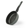 Deep frying pan BRILLIANT 24x7.2 cm with detachable handle (aluminum with non-stick coating)