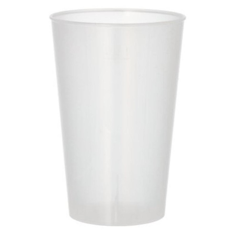 CUP S 15PC.., 300ML, D8CM, H11.7CM, ATKĀRTOTI LIETOJAMAS, PP PLASTMASA 0.4238kg/iepak., Pap Star