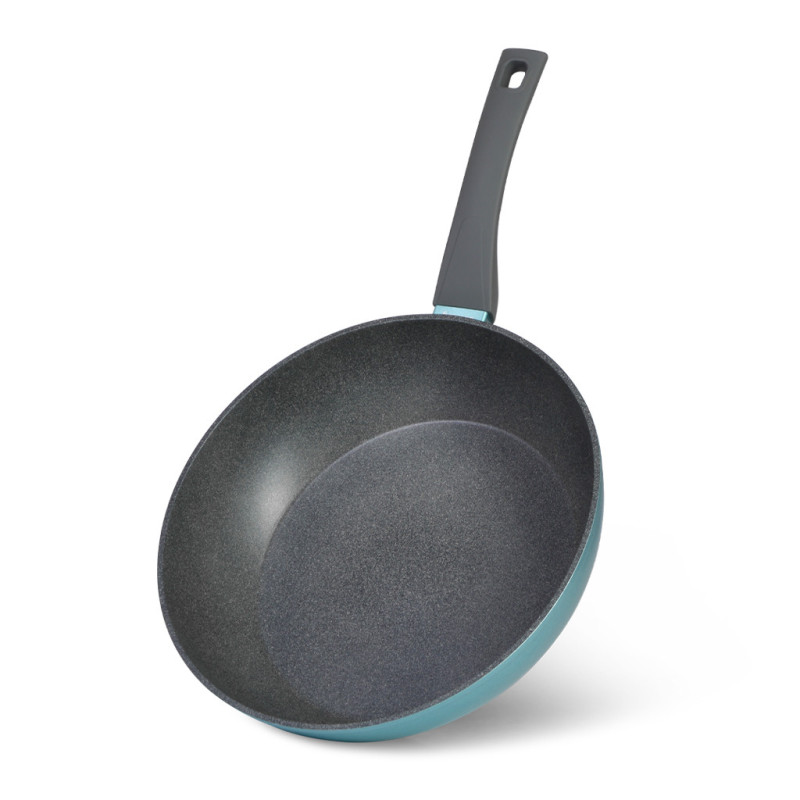 Deep frying pan BLUES 28x7,5 cm with induction bottom (aluminium with non-stick coating)