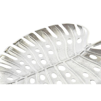 Lauakaunistus Home ESPRIT Hõbedane Alumiinium 38,5 x 28 x 3 cm,,,
