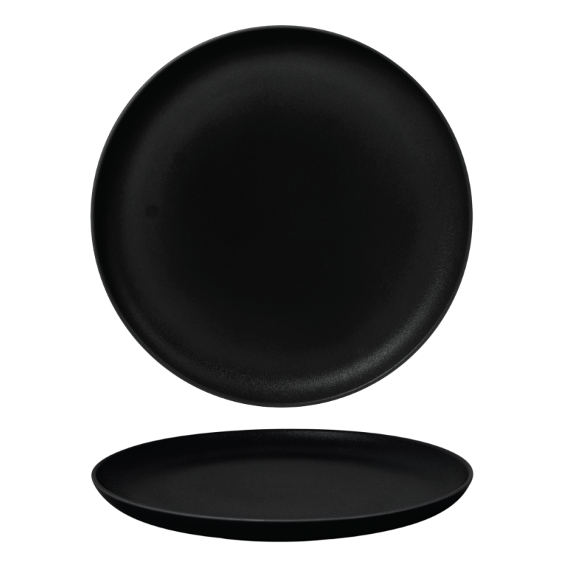 FINE PLUS PLATE  30CM, MELNS, PORCELĀNS, Leela Baralee