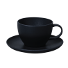 FINE PLUS Cup  100ML, black , PORCELĀNS, Leela Baralee
