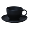 FINE PLUS Cup  250ML, black , PORCELĀNS, Leela Baralee
