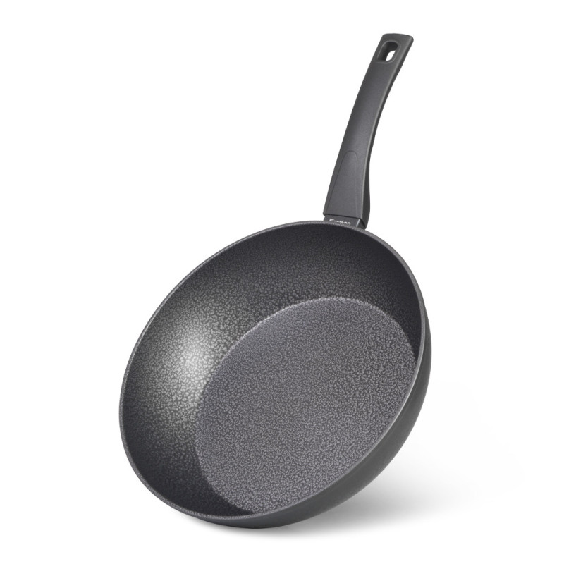 Deep frying pan MICA STONE SILVER 28x7,5 cm with induction bottom (aluminium with non-stick coating)