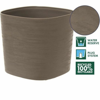 Self-watering flowerpot Garden ID Taupe 30 x 30 cm,,,